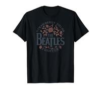 The Beatles - Strawberry Fields Forever Design T-Shirt, Homme, Noir, XL
