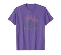 The Beatles - Strawberry Fields Forever Design T-Shirt, Homme, Violet Chiné, XL