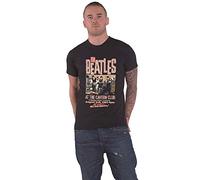 Rock Off officially licensed products The Beatles T Shirt Cavern Club Live 63 Nouveau Officiel Homme Noir Size XL