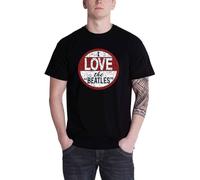 The Beatles - T-shirt "I Love" pour femme RO1547 (M) (Noir)