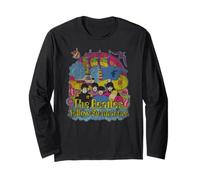 The Beatles T-shirt long Jaune Submarine Bursting Beatles Manche Longue