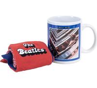 The Beatles - Tasse/Socken-Set "1967-1970" TA12891 (40.5 EU - 45.5 EU) (Blau/Rot/Weiß)
