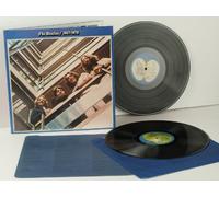 THE BEATLES - THE BEATLES, 1967 to 1970 The blue album. Early UK pressing 1973. Apple.