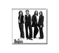 The Beatles White Iconic Image Fridge Magnet [Import]