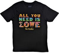 The Beatles - "Yellow Submarine All You Need Is Love" T-Shirt für Herren/Damen Uni RO9371 (XXL) (Schwarz)