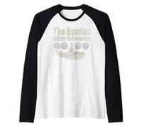 The Beatles - Yellow Submarine Retro Art Manche Raglan