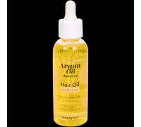 The Beauty Dept. Huile d'argan avec du miel, huile d'argan bio marocaine, pour tous les types de cheveux