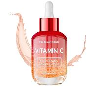 The Beauty Elixir Sérum facial avec élixir de beauté à la vitamine C : éclaircissant, anti-âge, traitement des taches sombres, soin de la peau coréen, propre et sans cruauté envers les animaux