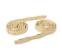 The Bed Slats Company Roll Out 70 mm en Caoutchouc Lit inférieure Supports Bandes (Paire)