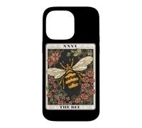 The Bee Carte de Tarot Vintage Motif Abeilles Coque pour iPhone 14 Pro Max