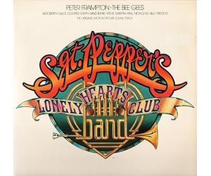 The Bee Gees - Sgt.Pepper’s Lonely Hearts Club Band - the Original Motion Picture Sound Track (Vinyle, double album 33 tours 12") Import U.S.A. RSO Records, Inc. RS-2-4100 1598 , 1978 - The long and winding road - A day in a life - Carrry that weight - Nowhere Man - Polythene Pam - Oh Darling - Because - Got to get you into your life - Get back - Getting better - With a little help from my friends - Come together - Here comes the sun - Good Morning - I want You - She’s leaving home - Lucy in the sky with diamonds - Strawberry Fields forever - When I’m sixty-four - You never give Me your money - Mean Mr. Mustard - Beign for the benefit of Mr. Kite - She came in through the bathroom window - Fixing a hole - Maxwell’s silver hammer - Golden Slumbers