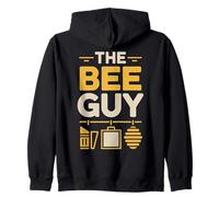The Bee Guy T-Shirt Graphique en nid d'abeille Audacieux et élégant Sweat à Capuche