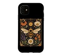 The Bee Tarot Carte de Tarot Vintage Motif Floral botanique Apiculteur Nature Coque pour iPhone 11
