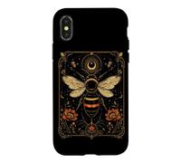 The Bee Tarot Carte de Tarot Vintage Motif Floral botanique Apiculteur Nature Coque pour iPhone X/XS