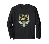 The Bees Knees Funny Bee Pun Printemps Été Buzz Manche Longue