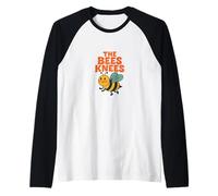 The Bees Knees Funny Bee Pun Printemps Été Buzz Manche Raglan