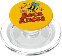 The Bees Knees Funny Bee Pun Printemps Été Buzz PopSockets PopGrip pour MagSafe
