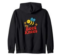 The Bees Knees Funny Bee Pun Printemps Été Buzz Sweat à Capuche