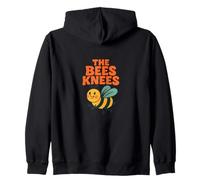 The Bees Knees Funny Bee Pun Printemps Été Buzz Sweat à Capuche