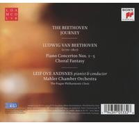 THE BEETHOVEN JOURNEY-KLAVIERKONZERTE 1-5 - ANDSNES,LEIF OVE/+ 3 CD NEUF
