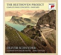 THE BEETHOVEN PROJECT-COMPLETE PIANO CONCERTOS/OVERTURES -O. SCHNYDER 3 CD NEUF