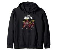 The Beets Go Vegan Rockband est Le véritable Amour et Le Respect Sweat à Capuche