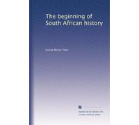 The beginning of South African history