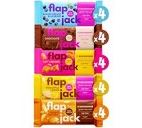 The BEGINNINGS Flapjack à l’avoine Mix box 5 saveurs x 4 barres - 20 x 60 g (1,2 kg) - barres d’avoine, barre de céréales - vegan, sans gluten - riche en fibres