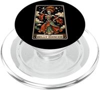 The Belly Dancer Danse du Ventre Tarot Carte Squelette PopSockets PopGrip pour MagSafe
