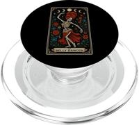 The Belly Dancer Danse du Ventre Tarot Carte Squelette PopSockets PopGrip pour MagSafe