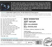 Ben Webster & Art Tatum – The Ben Webster Art Tatum Quartet – CD