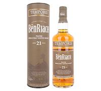 The BenRiach 21 Years Old TEMPORIS Peated Malt 46% Vol. 0,7l in Giftbox