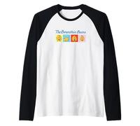 The Berenstain Bears Pop Art Characters Vintage Book Manche Raglan