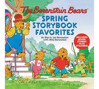 The Berenstain Bears Spring Storybook Favorites: Includes 7 Stories Plus Stickers!: A Springtime Book For Kids - Classic Tales About Family, Easter, and Outdoor Adventures for Kids (Ages 4-8)