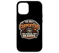The Best Carpenters Have Bearded Woodworker Funny Fun Coque pour iPhone 12/12 Pro