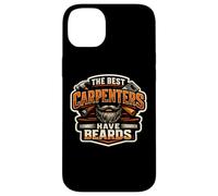 The Best Carpenters Have Bearded Woodworker Funny Fun Coque pour iPhone 14 Plus
