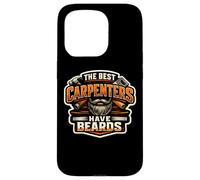 The Best Carpenters Have Bearded Woodworker Funny Fun Coque pour iPhone 15 Pro
