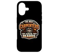 The Best Carpenters Have Bearded Woodworker Funny Fun Coque pour iPhone 17