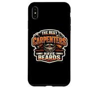 The Best Carpenters Have Bearded Woodworker Funny Fun Coque pour iPhone XS Max