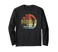 The Best Dad by par Drôle Golf Père Graphique Manche Longue