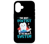The Best Dentist in The Molar System Coque pour iPhone 16