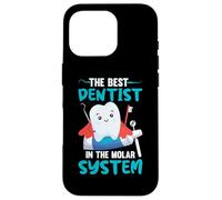 The Best Dentist in The Molar System Coque pour iPhone 16 Pro