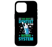 The Best Dentist in The Molar System Coque pour iPhone 16 Pro Max