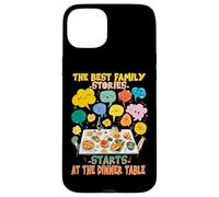 The Best Family Stories Start at The Dinner Table Coque pour iPhone 15 Plus