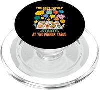 The Best Family Stories Start at The Dinner Table PopSockets PopGrip pour MagSafe