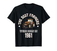 The Best Farmers Were Born in 1961 Cadeau d'anniversaire années 60 T-Shirt