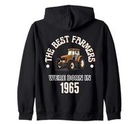 The Best Farmers Were Born in 1965 Cadeau d'anniversaire années 60 Sweat à Capuche