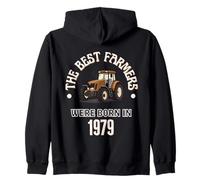 The Best Farmers Were Born in 1979 Cadeau d'anniversaire années 70 Sweat à Capuche
