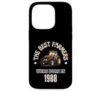 The Best Farmers Were Born in 1988 Cadeau d'anniversaire années 80 Coque pour iPhone 14 Pro