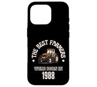 The Best Farmers Were Born in 1988 Cadeau d'anniversaire années 80 Coque pour iPhone 16 Pro
